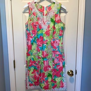 Lilly Pulitzer Palm Beach Shift Dress EUC